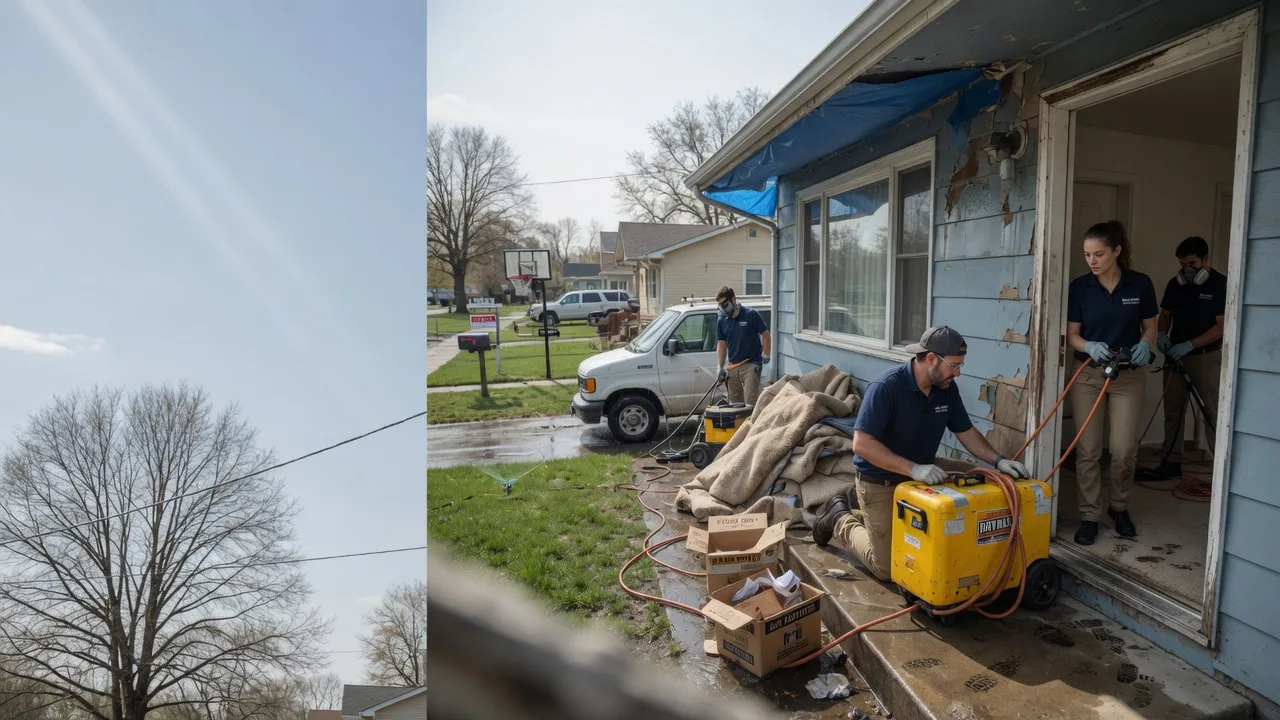 Basement Flood Cleanup in Busy, KY near me
